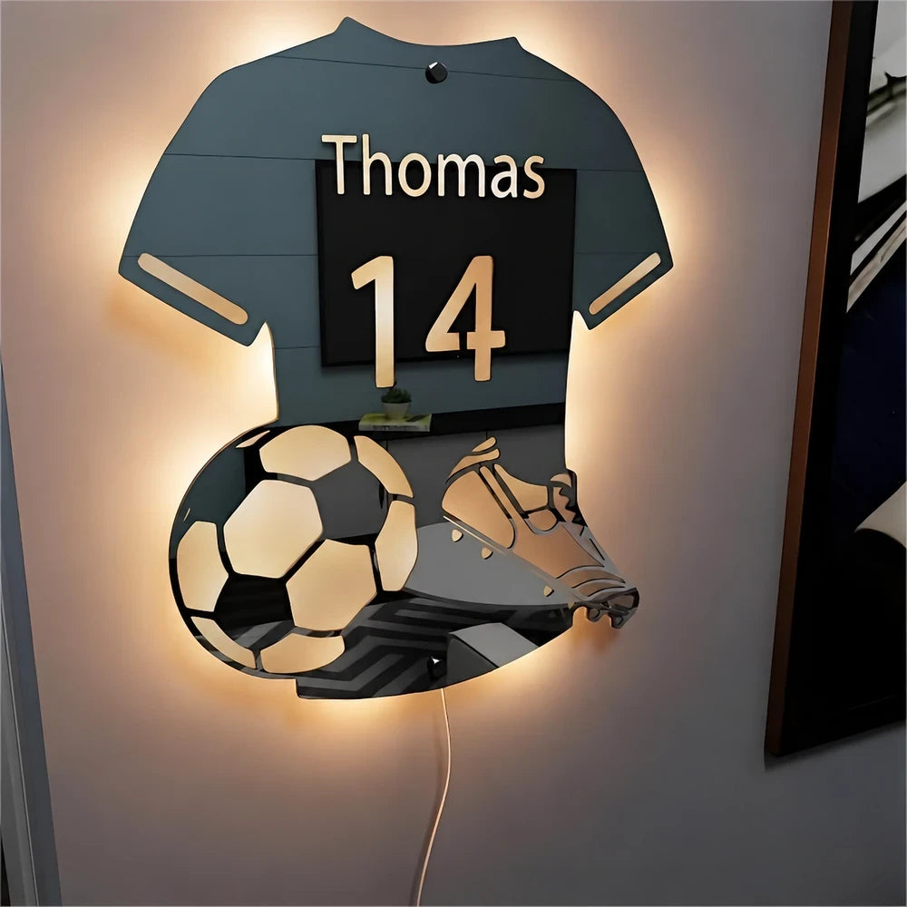 Personalised Custom LED Jersey Light