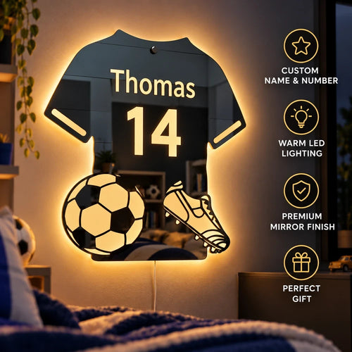 Personalised Custom LED Jersey Light